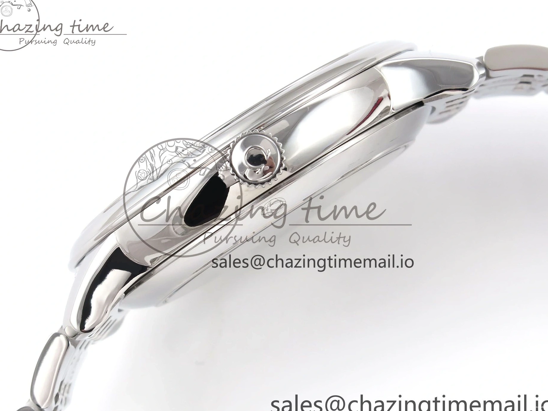 0104 De Ville Prestige SS VSF 1:1 Best Edition Gray Dial on SS Bracelet A OdorResistant 7702